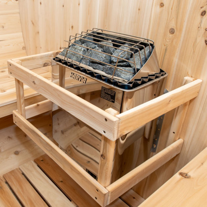 Dundalk Leisurecraft Canadian Timber Tranquility 6-8 Person Barrel Sauna