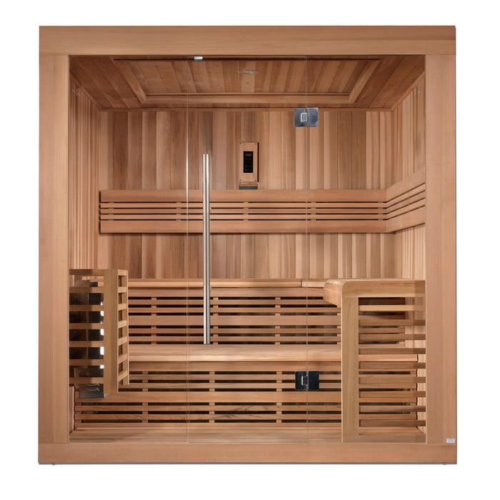 Golden Designs "Osla" Edition 6 Person Traditional Sauna - Canadian Red Cedar