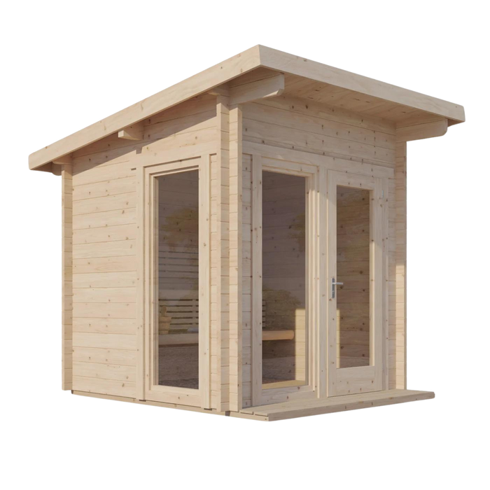 SaunaLife Model G4 Garden Series Outdoor Home Sauna