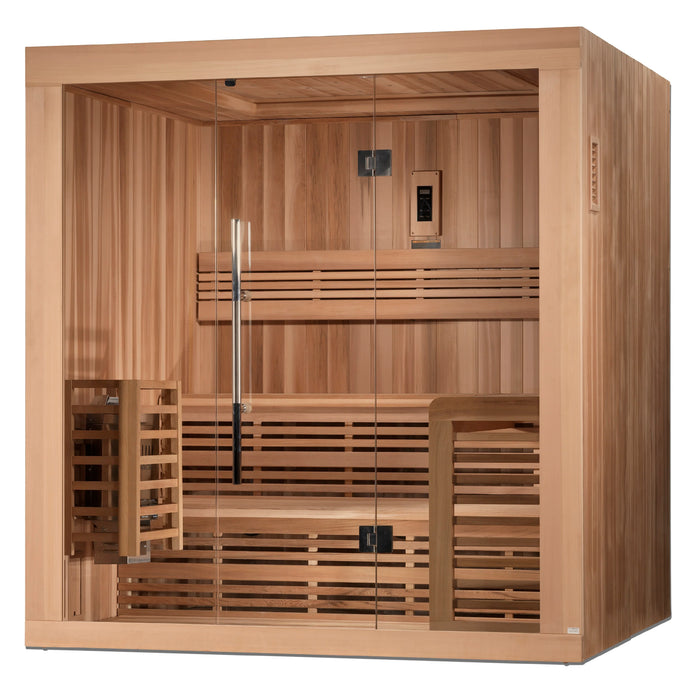 Golden Designs "Osla" Edition 6 Person Traditional Sauna - Canadian Red Cedar