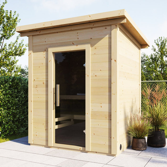 SaunaLife Model G2 Garden-Series Outdoor Home Sauna