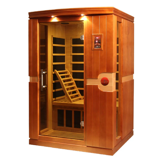 Dynamic Saunas "Venice" 2-Person Low EMF FAR Infrared Sauna