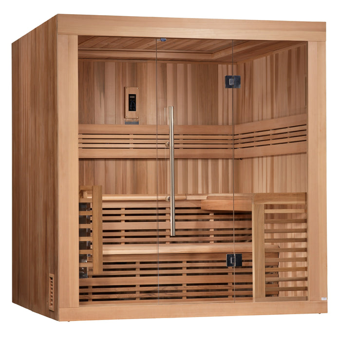 Golden Designs "Osla" Edition 6 Person Traditional Sauna - Canadian Red Cedar