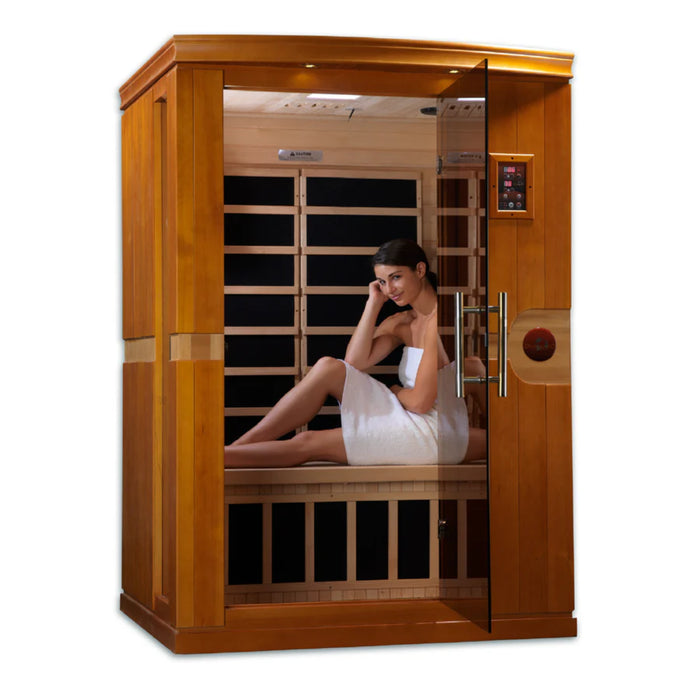 Dynamic Saunas "Venice" 2-Person Low EMF FAR Infrared Sauna