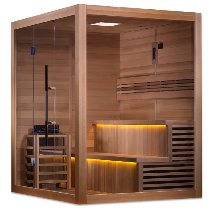 Golden Designs "Kuusamo" Edition 6 Person Indoor Traditional Sauna