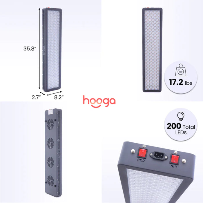 Hooga HG1000 Red Light Therapy Panel
