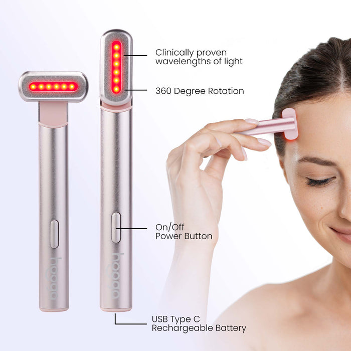 Hooga Red Light Therapy Facial Wand