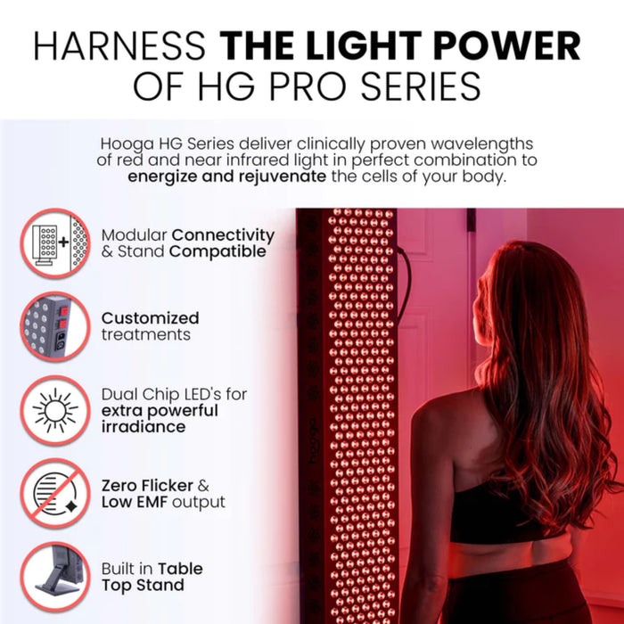 Hooga PRO300 Red Light Therapy Table Top Stand