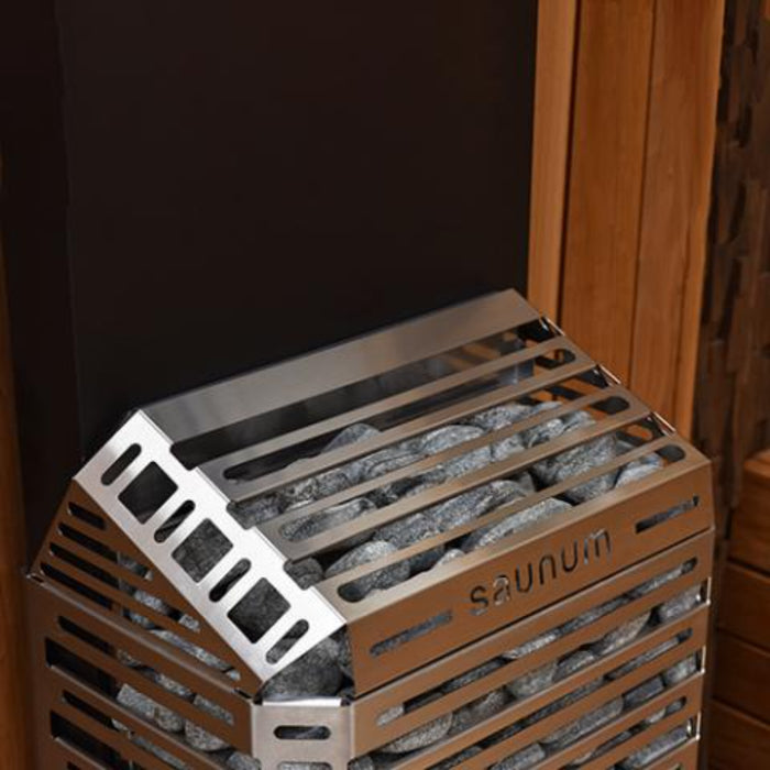 Saunum Air 5 Sauna Heater, Stainless