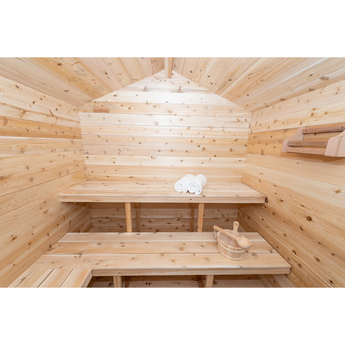 Dundalk Leisurecraft Canadian Timber Georgian 2-6 Person Cabin Sauna