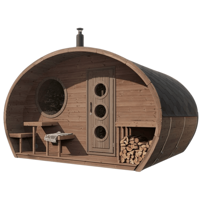 SaunaLife Model G11 Garden Series Outdoor Home Sauna